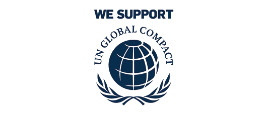 UN GLOBAL　COMPACT logo